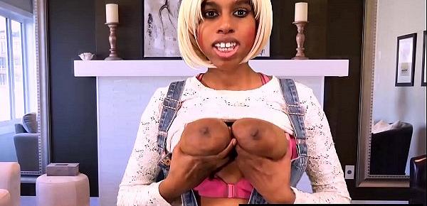  My Wife Daughter Sneaking Me Her Tits For Taking Her To The Cinema, Petite Ebony Step Daughter Sucks Step Dad Cock In Cinema Then Pulls Out Her Huge Natural Breasts & Ebony Nipples At Home To Pay Back Daddy on Sheisnovember